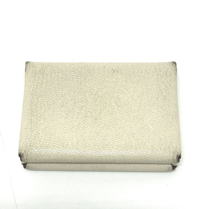 Hermes Bifold Wallet Calvi Duo Chevre Coromandel Nata Quebracho