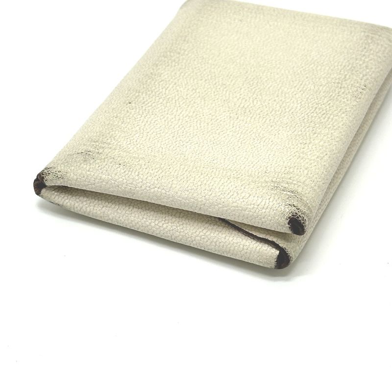 Hermes Bifold Wallet Calvi Duo Chevre Coromandel Nata Quebracho