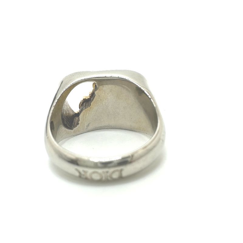 Dior Ring CD Metal Silver