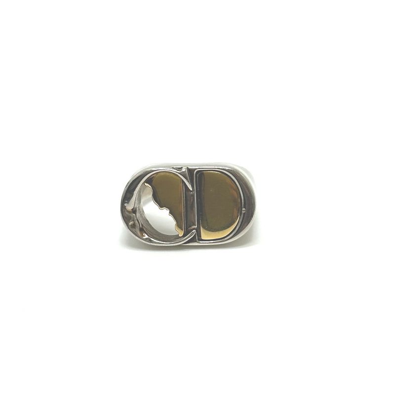 Dior Ring CD Metal Silver
