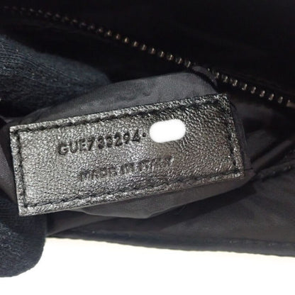 Saint Laurent LE 5 A7 Crossbody Fabi1 Shoulder Bag Nylon Black Ladies
