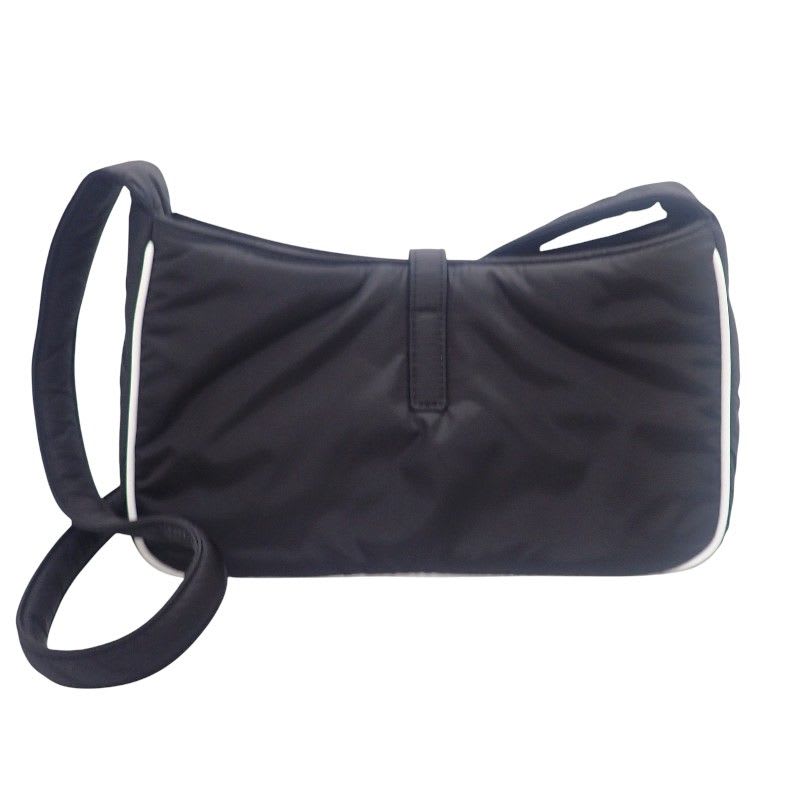 Saint Laurent LE 5 A7 Crossbody Fabi1 Shoulder Bag Nylon Black Ladies