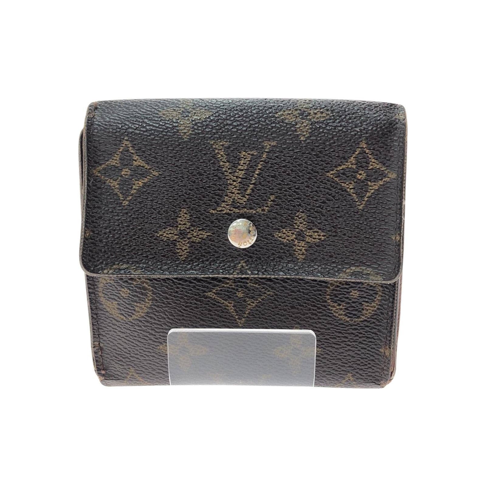 Louis Vuitton Women's Bifold Wallet W Hook Monogram Portefeuille Elise