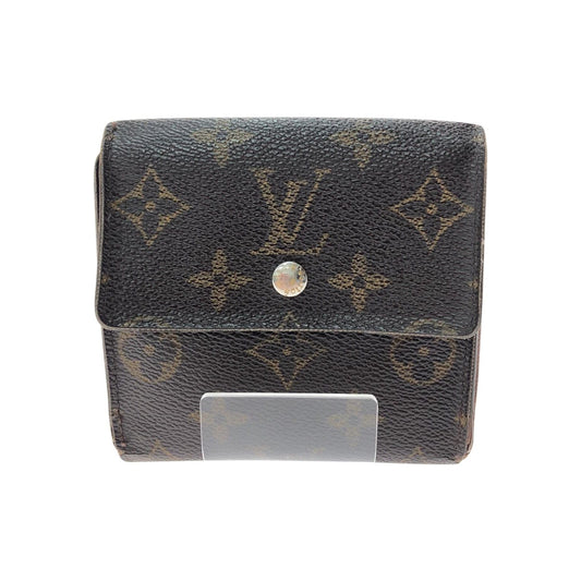 Louis Vuitton Women's Bifold Wallet W Hook Monogram Portefeuille Elise