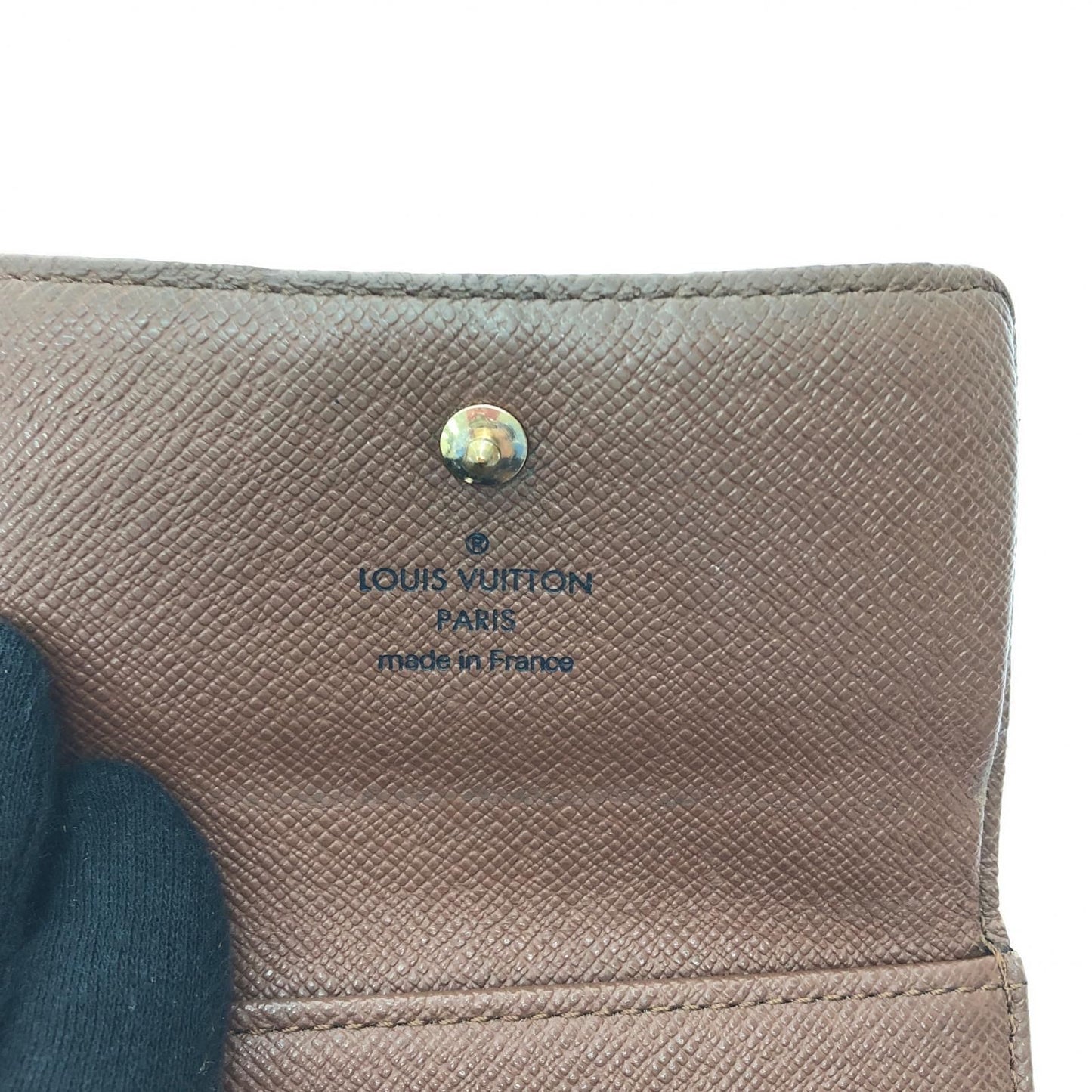 Louis Vuitton Women's Bifold Wallet W Hook Monogram Portefeuille Elise