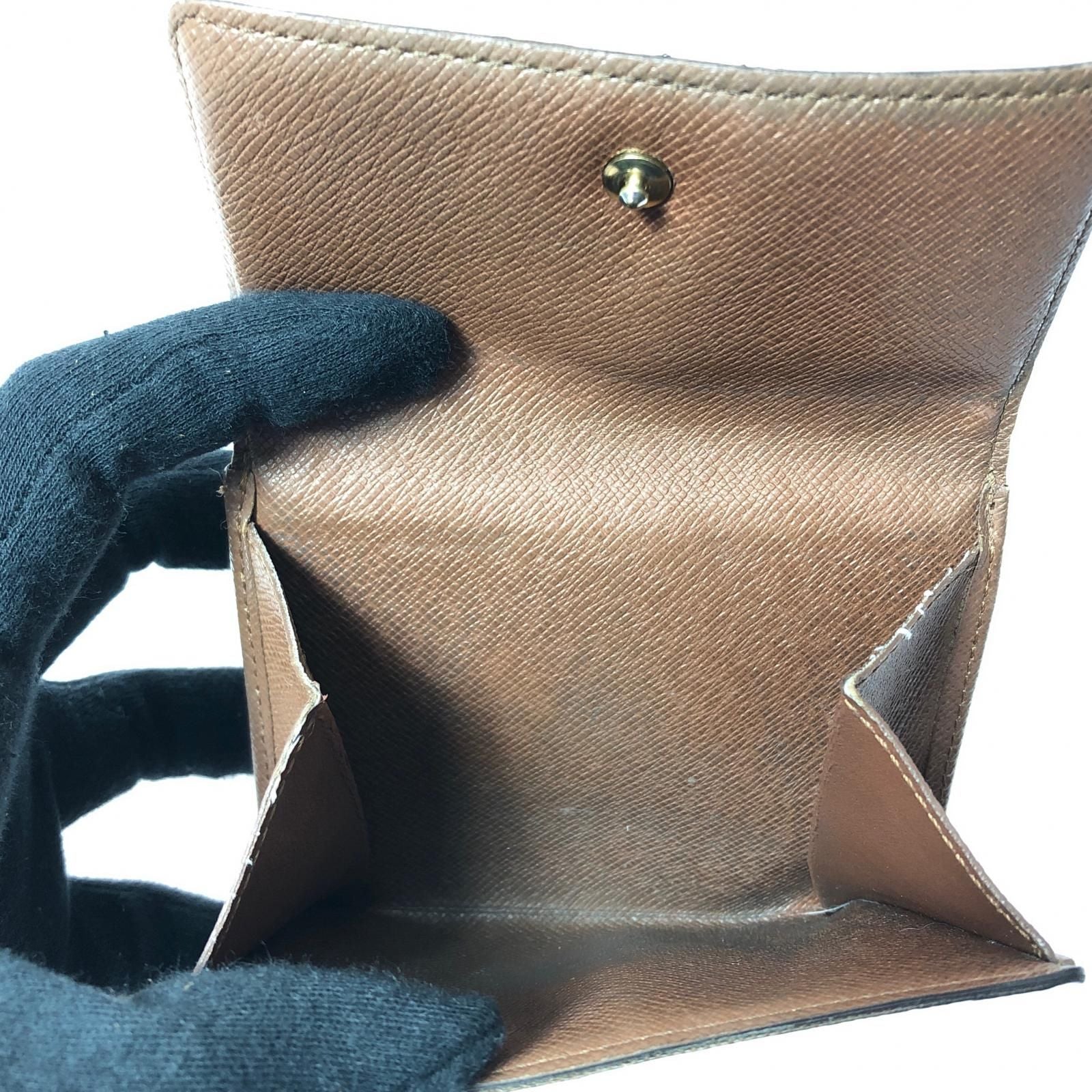 Louis Vuitton Women's Bifold Wallet W Hook Monogram Portefeuille Elise