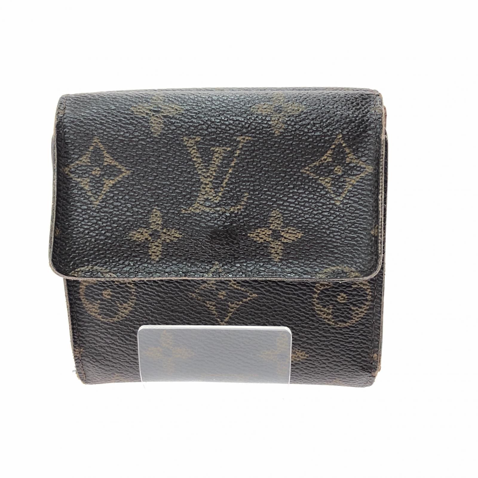 Louis Vuitton Women's Bifold Wallet W Hook Monogram Portefeuille Elise