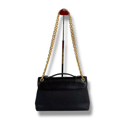 Louis Vuitton Monogram Shadow Very Chain Bag 2-Way Noir Black Women's Leather