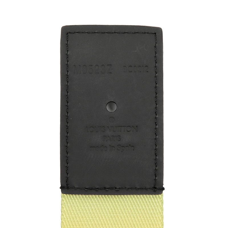 Louis Vuitton Monogram Suntulle LV Webbing M0523z Green Multicolor Nylon Men's