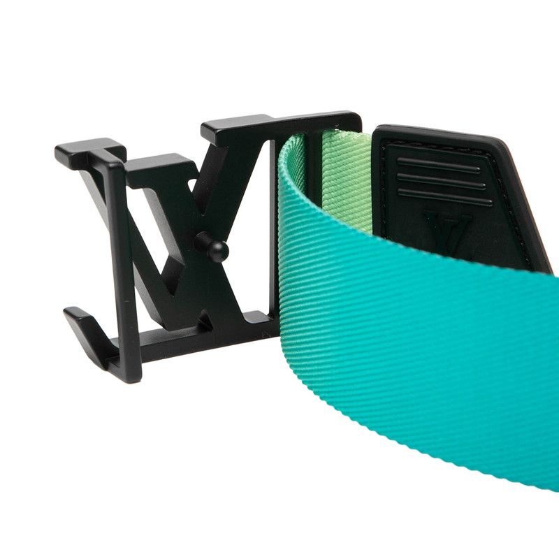 Louis Vuitton Monogram Suntulle LV Webbing M0523z Green Multicolor Nylon Men's