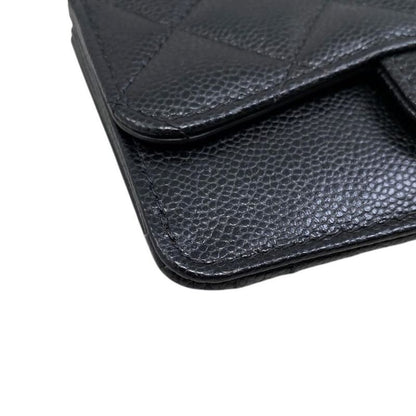 Chanel Coin Case Classic Zip Fragment Case Ap2570 Matelasse Caviar Skin Coco