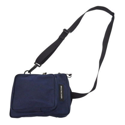 Balenciaga Nylon Navy Body Bag Shoulder 0434