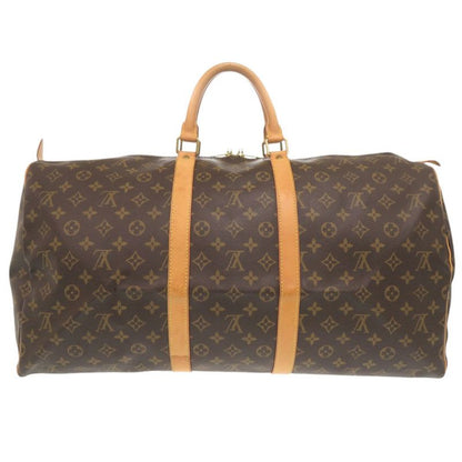 Louis Vuitton Keepall 55 Monogram Brown Boston Bag 0692