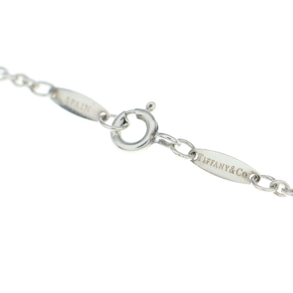 Tiffany & Co Open Heart Bracelet Silver Chain Ag925
