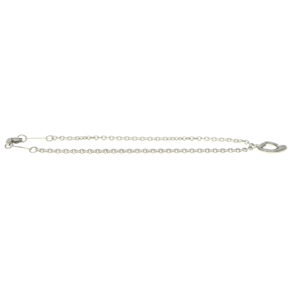 Tiffany & Co Open Heart Bracelet Silver Chain Ag925