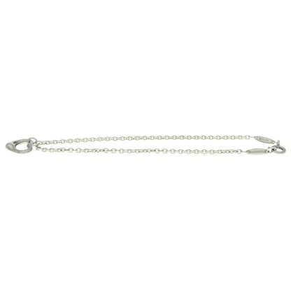 Tiffany & Co Open Heart Bracelet Silver Chain Ag925