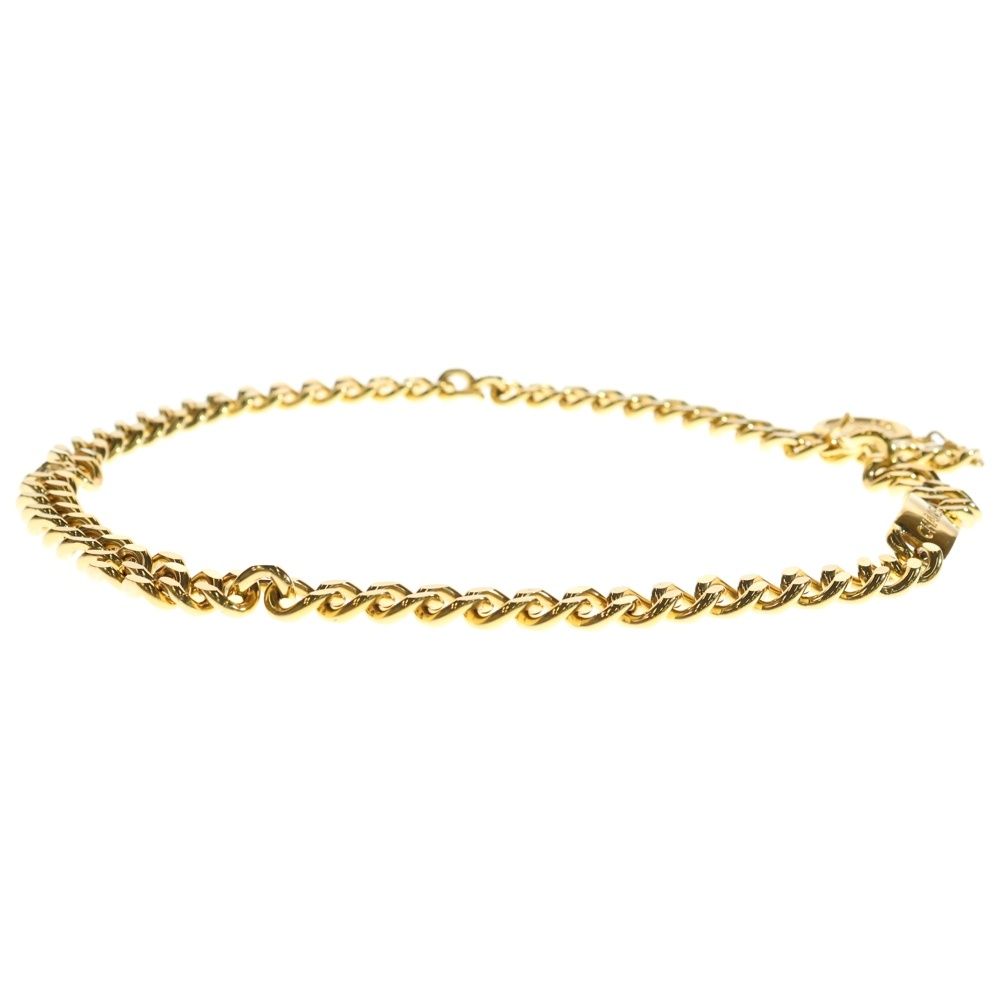 Chanel 94p Coco Mark Logo Plate Chain Belt Gold