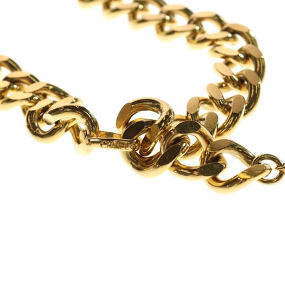 Chanel 94p Coco Mark Logo Plate Chain Belt Gold