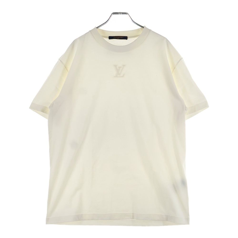 Louis Vuitton LV Embossed Logo Inside Out Crew Neck Short Sleeve T-Shirt Cut