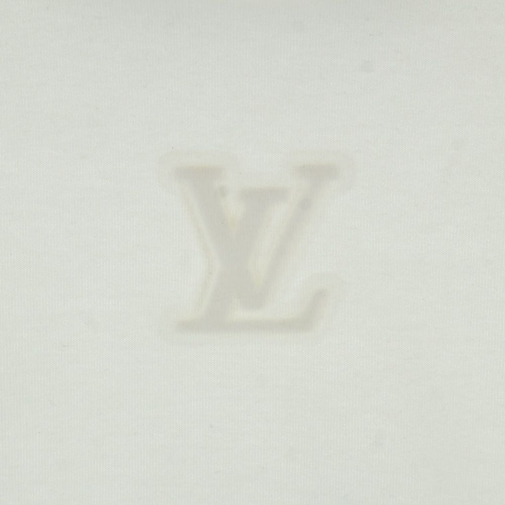 Louis Vuitton LV Embossed Logo Inside Out Crew Neck Short Sleeve T-Shirt Cut