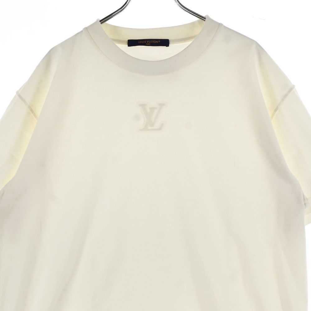 Louis Vuitton LV Embossed Logo Inside Out Crew Neck Short Sleeve T-Shirt Cut