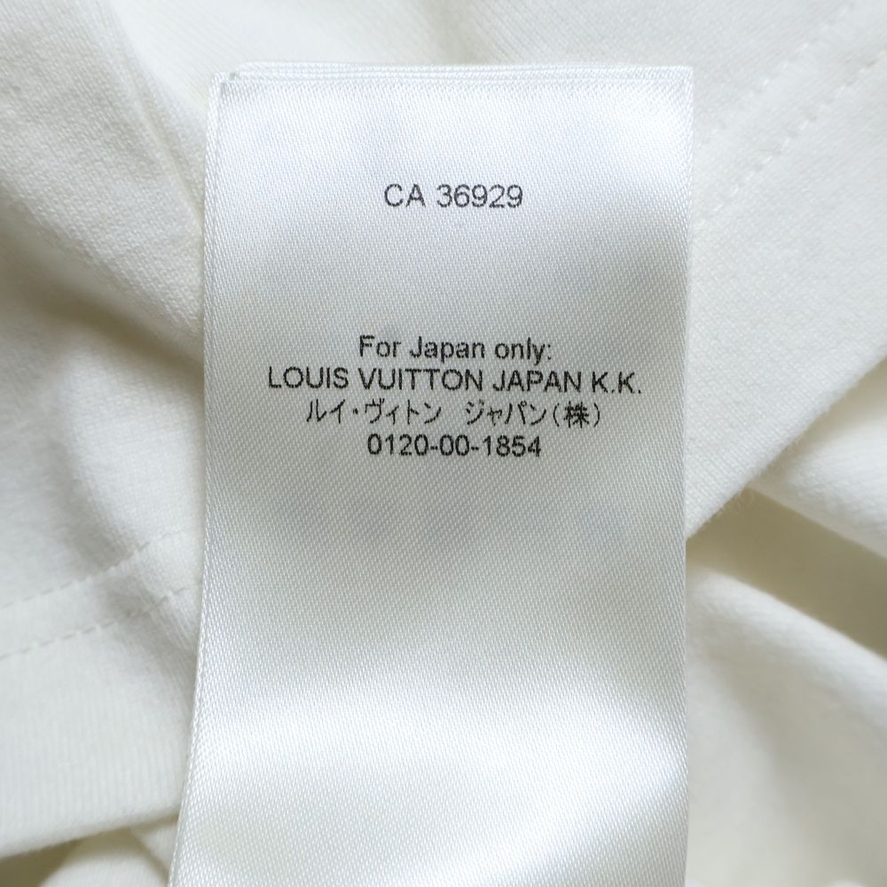 Louis Vuitton LV Embossed Logo Inside Out Crew Neck Short Sleeve T-Shirt Cut