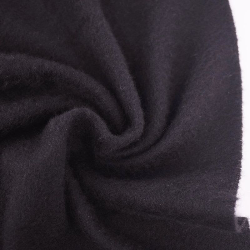 Hermes Muffler Shawl Fringe 100% Cashmere Scarf