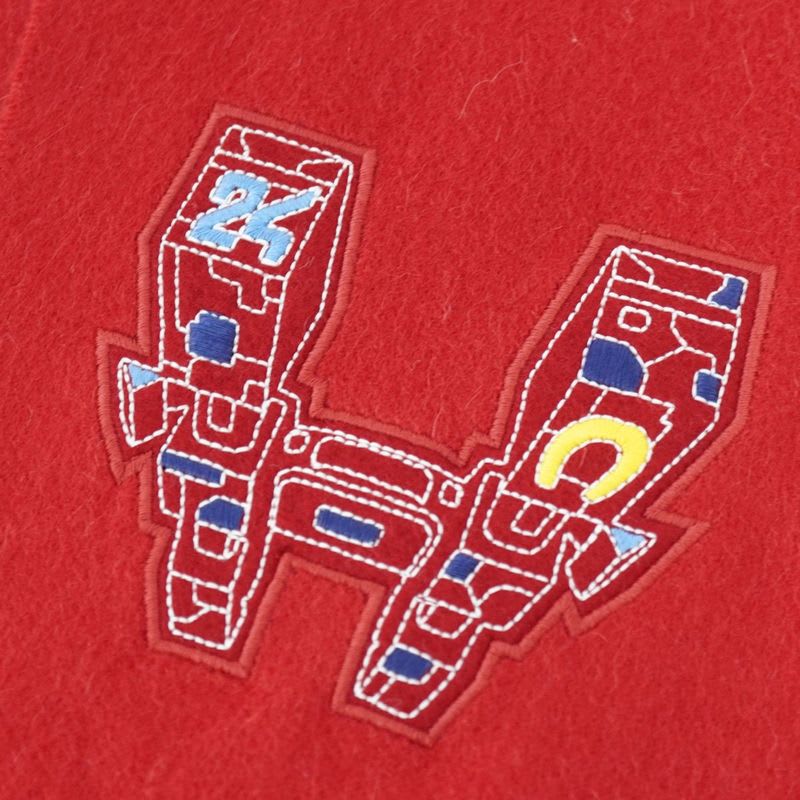 Hermes Scarf Shawl Fringe Cashmere Men's Les