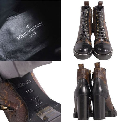 Louis Vuitton Ankle Boots Lace Up