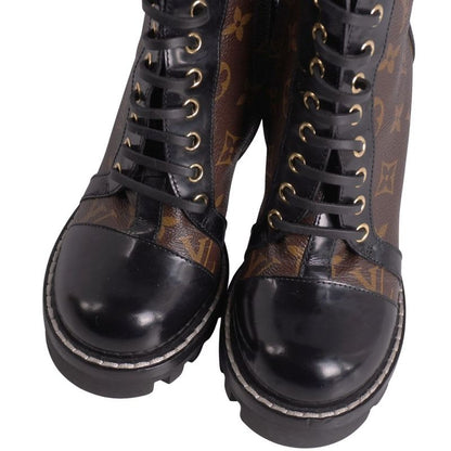 Louis Vuitton Ankle Boots Lace Up