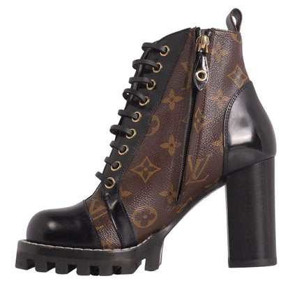 Louis Vuitton Ankle Boots Lace Up