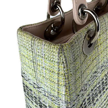 Christian DIOR Shoulder Bag Handbag Lady Dior