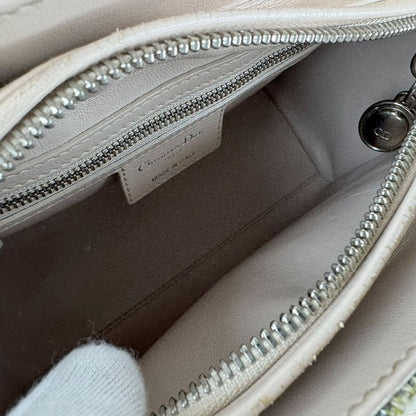 Christian DIOR Shoulder Bag Handbag Lady Dior