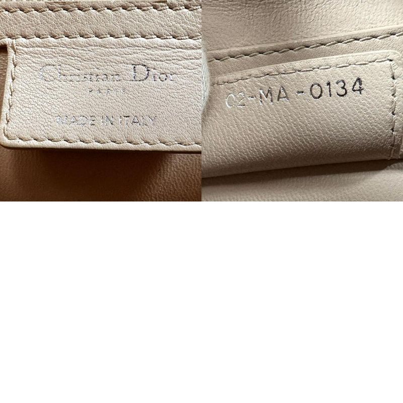 Christian DIOR Shoulder Bag Handbag Lady Dior