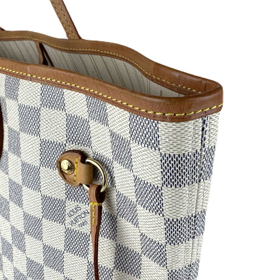 Louis Vuitton LOUIS VUITTON Tote Bag Shoulder Bag Damier Azure Neverfull MM