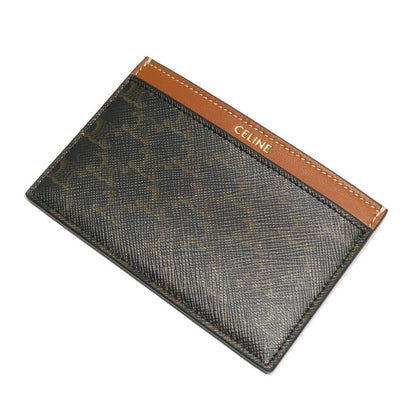 Celine Plain Card Holder - Triomphe Tan 10b702bq4 Ladies' Unused