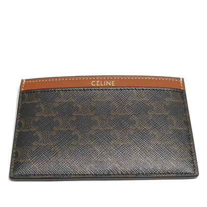 Celine Plain Card Holder - Triomphe Tan 10b702bq4 Ladies' Unused