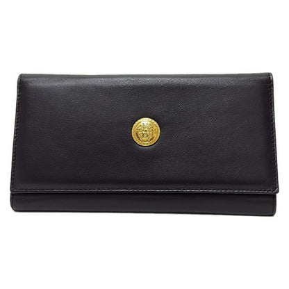 Gianniversace Long Wallet - Black Leather