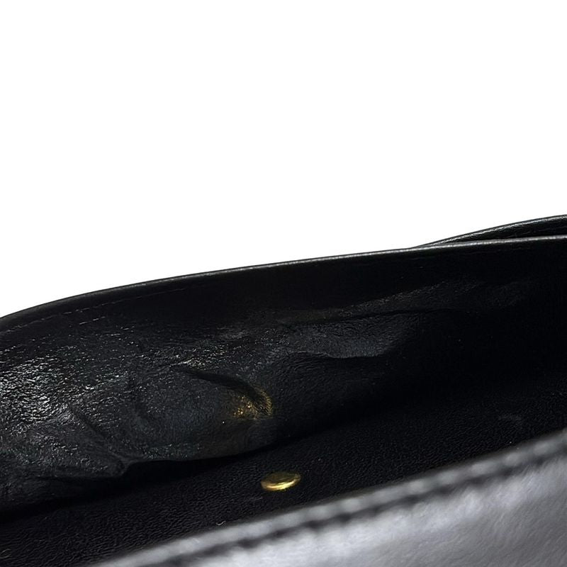 Gianniversace Long Wallet - Black Leather