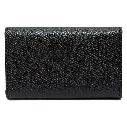 Versace Key Case - Black 6 Hooks Leather