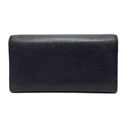Gucci Long Wallet Soho 598206 Black Leather