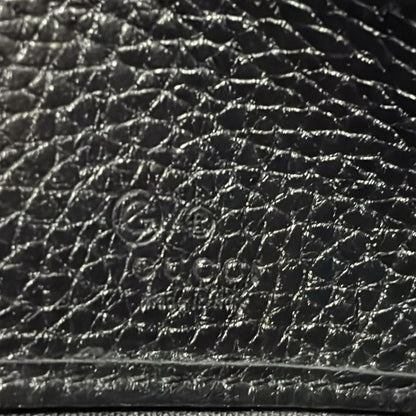 Gucci Long Wallet Soho 598206 Black Leather