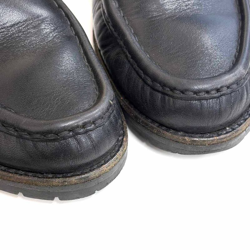 Gucci Horsebit Leather Loafer Shoes 6105 Black 7 1 2