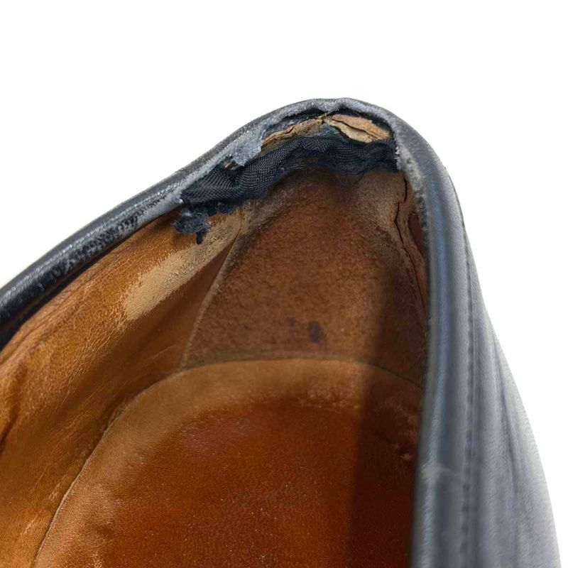 Gucci Horsebit Leather Loafer Shoes 6105 Black 7 1 2