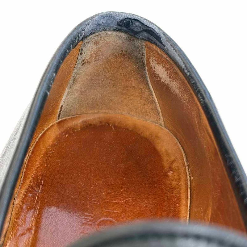 Gucci Horsebit Leather Loafer Shoes 6105 Black 7 1 2