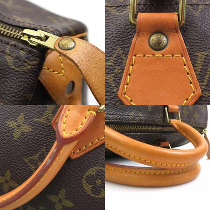 Louis Vuitton Handbag Monogram Speedy 35