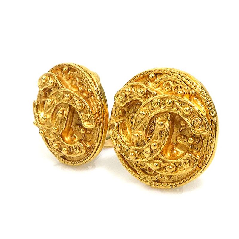 Chanel Earrings Coco Mark