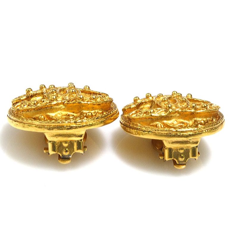 Chanel Earrings Coco Mark