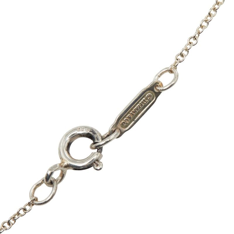 Tiffany & Co Open Heart Sv925 Silver Pearl Women's Tiffany & Co