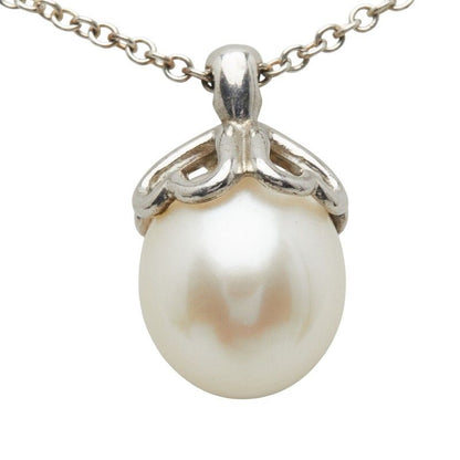 Tiffany & Co Open Heart Sv925 Silver Pearl Women's Tiffany & Co